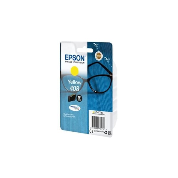 Blækpatron - Epson - 408 - Gul - Høj kvalitet - 1100 sider