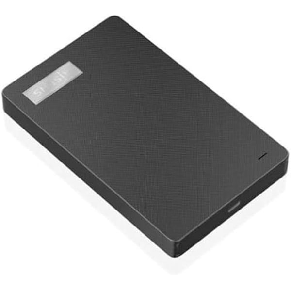 Ekstern harddisk - AISENS - ASE-2541B - USB 3.0 - Flerfarvet - 19x8,5x2cm Sort