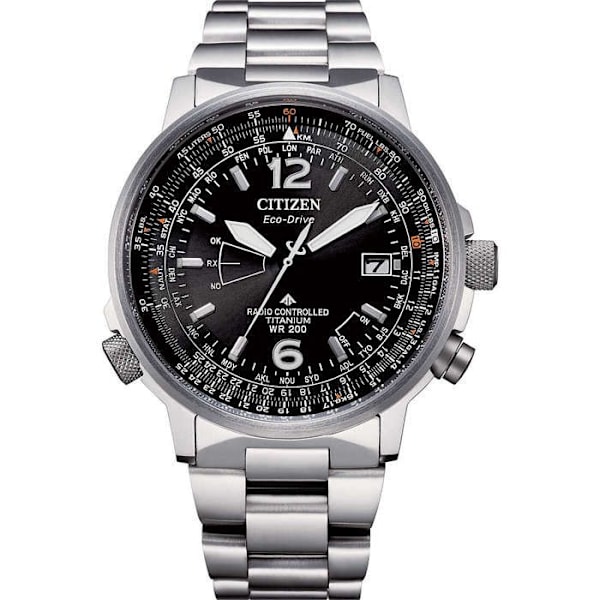 Ur - Citizen - CB0230-81E - Sort - Stål - Kvarts - Safirglas sort