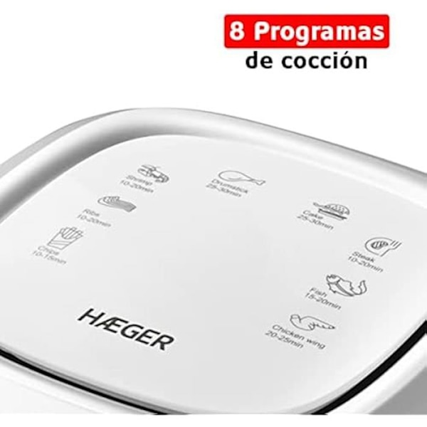 Haeger Aero Fryer 2,2 L Hvid Vit