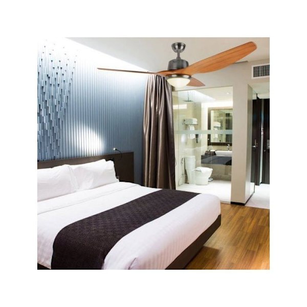 Loft ventilator - ORBEGOZO - CP 96160 - 160 cm - LED 12W - Indbygget fjernbetjening - 3 hastigheder