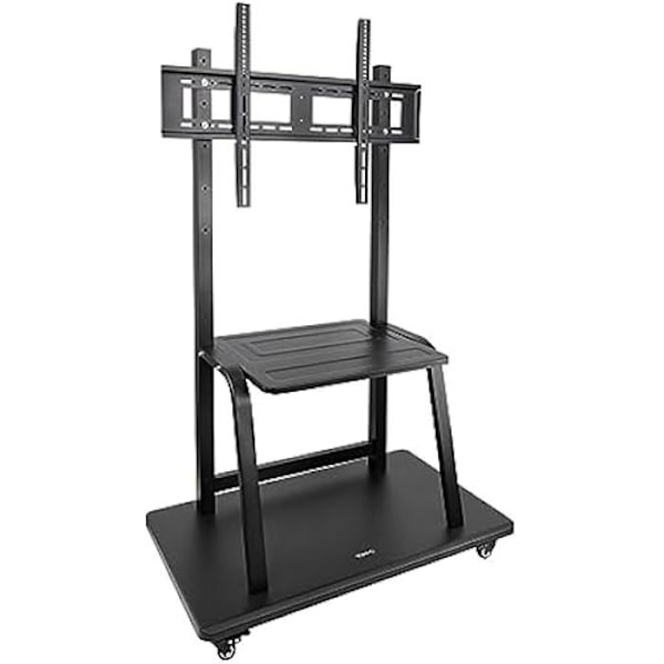 TOOQ FS20101M-B - COLOSO Gulvstativ med hjul til skærme fra 37" til 100" Sort
