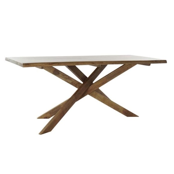 spisebord 180 x 86 x 76 cm natur valnød
