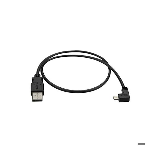 50 cm suorakulmainen USB-mikro-USB-kaapeli - STARTECH - Suojattu - Nopea lataus