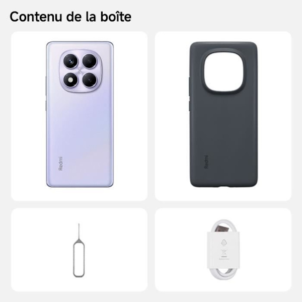 XIAOMI - Redmi Note 14 Pro - 8 Gt + 256 Gt - Aurora Purple