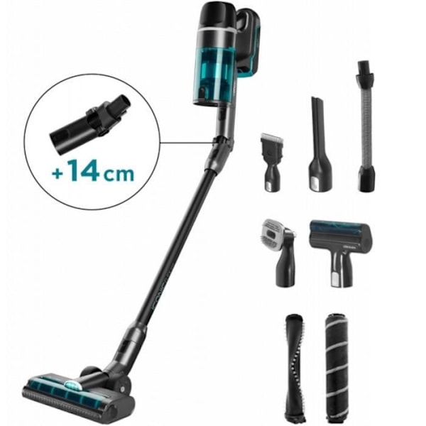 Trådløs håndstøvsuger Concept VP6130 ICONIC Animal Smart Flex 29,6 V Sort, Blå