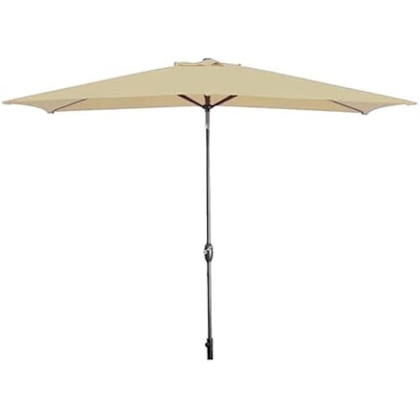 Parasol - Marbueno - 10492 - Stål - 200 x 300 cm - Brun - Sammenfoldelig kastanj