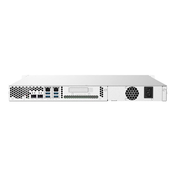 QNAP TS-432PXU-2G TS-432PXU-2G 4-Bay AL324 quad-core 1,7GHz rackmonteret NAS med 250W PSU 2GB DDR4 UDIMM RAM SATA 6Gb/s Sort