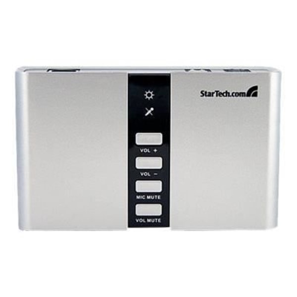 USB 7.1 lydadapter med digital lyd - USB 7.1 lydadapter - eksternt lydkort med SPDIF digital lyd