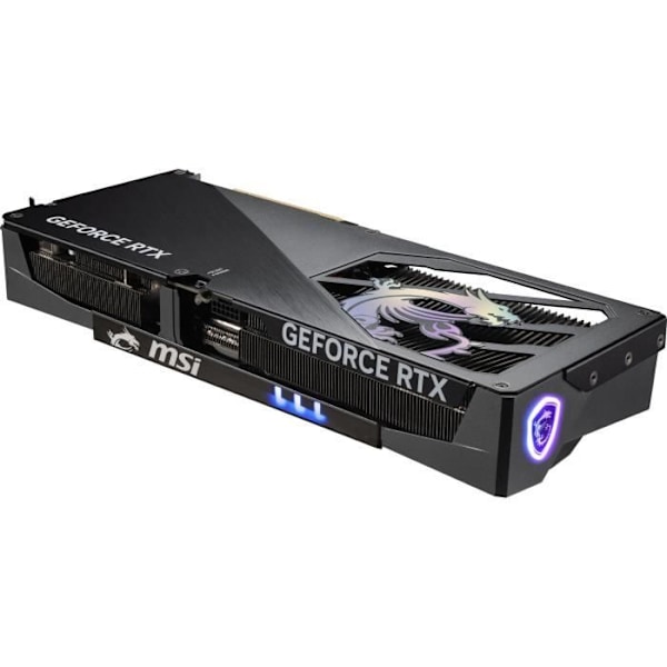 Grafiikkakortti - MSI - GeForce RTX 5080 Gaming Trio OC - 16 Go - GDDR7 - PCIe Gen 5