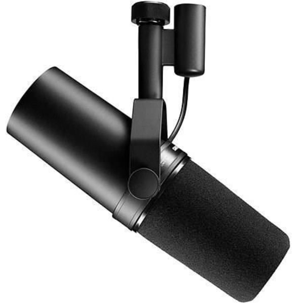 Mikrofon dynamisk stor membran SHURE SM7B - Til Udsendelse / Podcast / Streaming