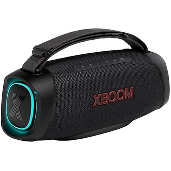 LG XBOOM GO XG8T Højttaler - Bluetooth, Kraftig bas, Vandtæt, Militær Modstand Sort