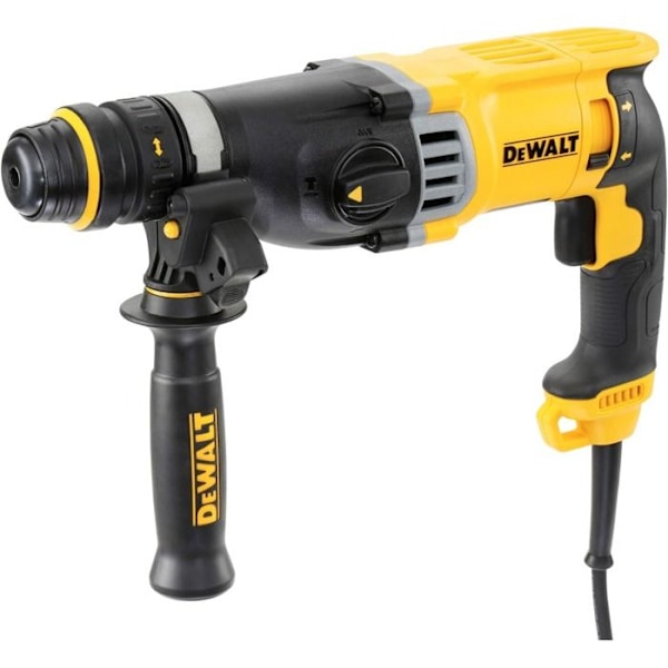 DEWALT SDS-Plus Langallinen Vasara Porakone 3J - Voimakas Porakone 3 Moodilla Toimitetaan Kuljetuslaatikossa 900W D25144K-QS Gul