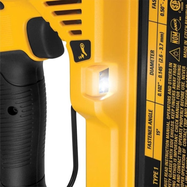 DEWALT DCN890P2 langaton viimeistelynaulain - 18V 2 x 5 Ah Li-Ion betoni ja teräs