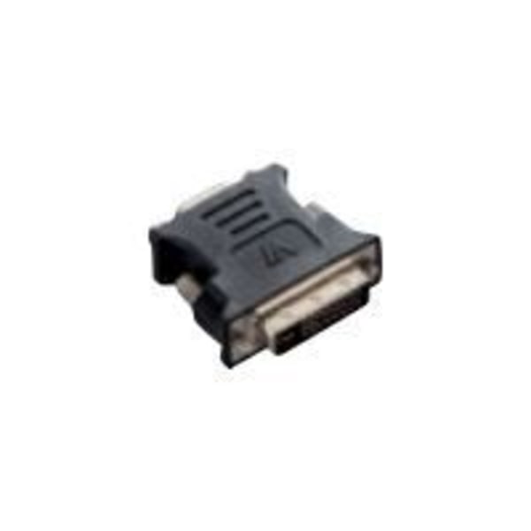 Videoadapter - V7 - DVI-I Han til HD-15 Hun - Sort - Videokonvertering