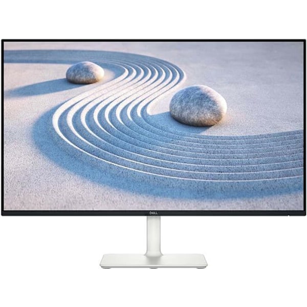 Dell S2725H-skærm - 27 tommer Full HD (1920x1080) 8 ms 100 Hz, 2 x 5W integrerede højttalere, 2 x HDMI, 16,7 millioner farver Sort, Sølv
