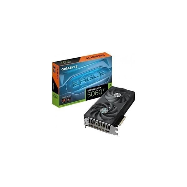 Grafikkort - GIGABYTE - GeForce RTX 5060 Ti EAGLE OC 16G Svart