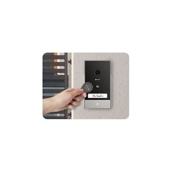 Video intercom system - EZVIZ - HP7 - 2K upplösning - Night vision - Kabelanslutning Svart silver