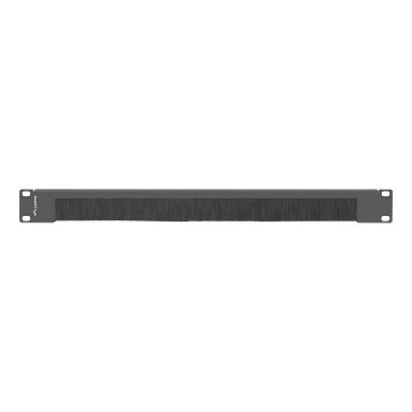 Rack - tilbehør til Lanberg-skabe - AK-1103-B - Børstepanel til 19" 1U kabinet sort ()