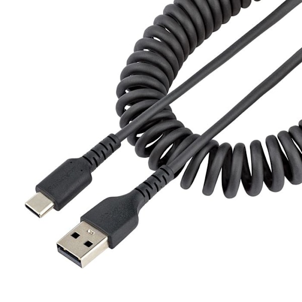 StarTech.com 1 m USB-USB-C-kaapeli - Heavy Duty -kierretty USB-C-USB-johto - Heavy Duty -aramidikuitu USB-A-USB-C-kaapeli