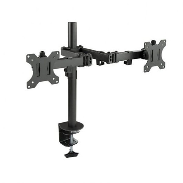 Skærm bordmontering - TooQ - DB1232TN-B - 13"-32" - 2 x 8 Kg - Neigbar Sort