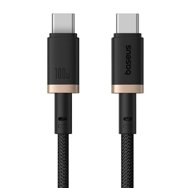 USB-C USB-C -datajohto, 100 W, 1 m - Baseus Dura (P1037780803U01-00) - Musta