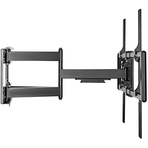 AISENS WT120TSLE-163 Professional pyörivä jalusta näytölle/televisiolle 60-120cm, musta