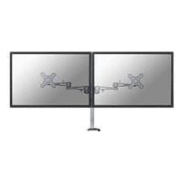 NEWSTAR FPMA-D935DG Skrivebordsmontering - Til to fladskærme op til 26" 65 cm - 10" til 27"