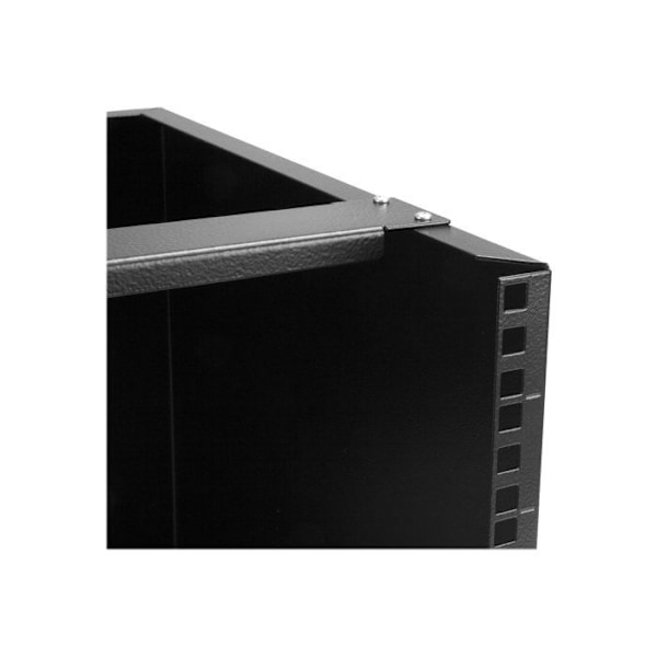 Væghængt skab - StarTech.com - 8U - Solid stål - Sort - 12 tommer