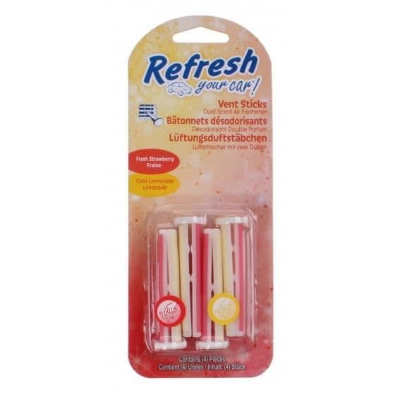 Refresh Your Car doftpinnar Strawberry 4 stycken