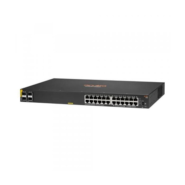 HPE ARUBA 6100 24G CL4 4SFP+ SWCH JL677A Sort