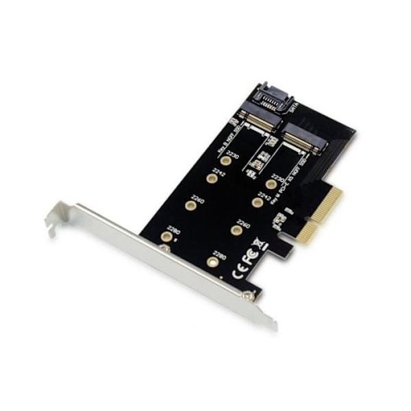 Conceptronic EMRICK04B PCI Express -kortti 2 in 1 M.2 SSD PCIe -sovitin - 4015867223666