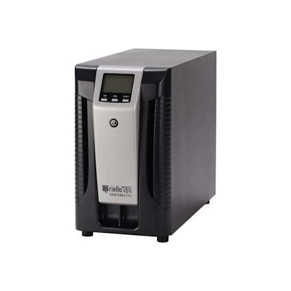 Riello Sentinel Pro 2200 Uninterruptible Power Supply (UPS) 2200 VA 8 AC-udgange Kontinuerlig strømforsyning (UPS) 2200 VA 1760 W 220 V Sort