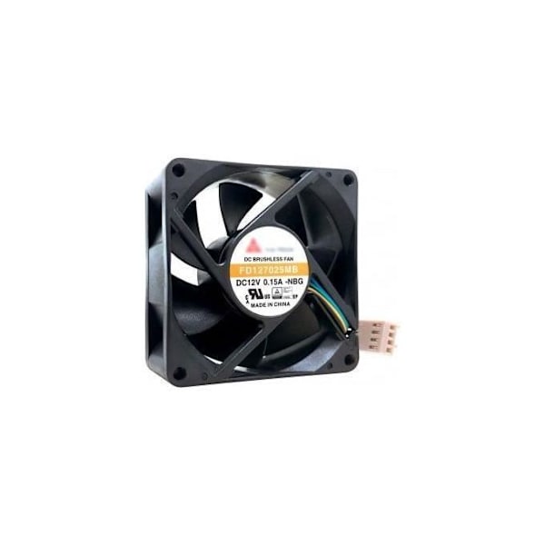 Tuulettimen - QNAP - FAN-7CM-T01 - 70x70x25mm - 12V - 3500 RPM Svart