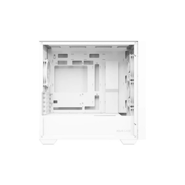 Kotelo - ASUS - A21 PLUS - ARGB Valkoinen - Optimaalinen jäähdytys - Micro ATX/Mini-ITX yhteensopivuus