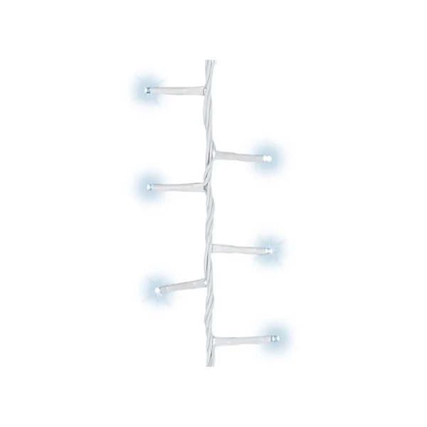 Valosarja - Luksus - 11 m - 500 LED - Kylmä valkoinen - Vilkkuva valaistus Vit kyla