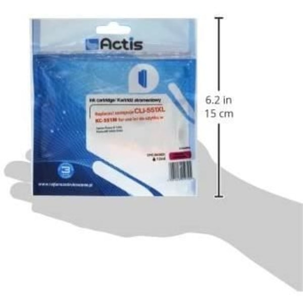 Actis KC- 551 CLI 551 M m Patron til blækprinter - Action-EXPACSACA0045