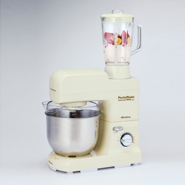 Blender røreskål - Ariete - 1596-11 - 4,2 L - 1500 W - Beige - Rustfrit stål