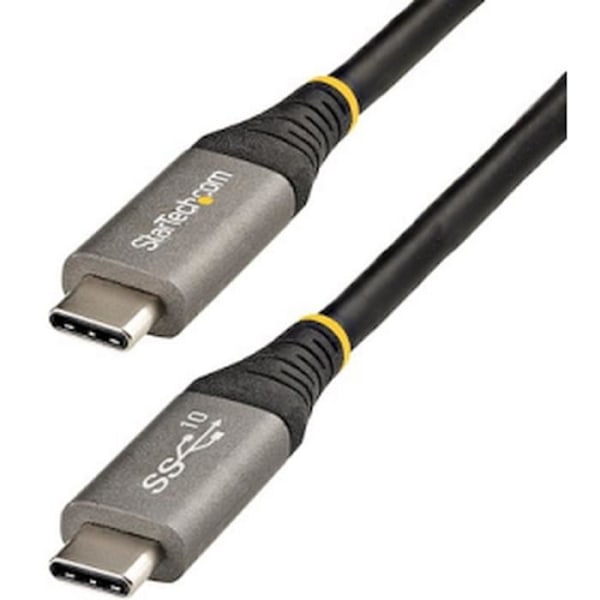 StarTech.com - USB31CCV1M - 10Gbps 1m USB C-kabel - USB-IF-certificeret - USB 3.1/3.2 Gen 1 Type-C 100W PD-kabel