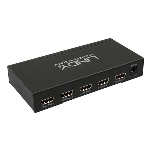 4K HDMI splitter - 4 porte - 2160p30 3D - LINDY