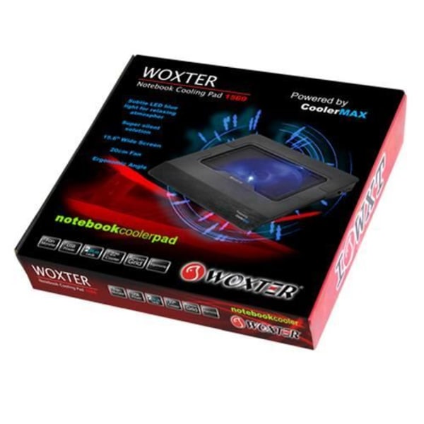 Woxter 1560, 39,6 cm (15,6"), 1 stk., 20 cm, 18 dB, Sort, Aluminium