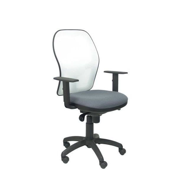Ergonomisk kontorsstol med synkromekanism, justerbara armstöd och höjdjustering Andas nätryggstöd i