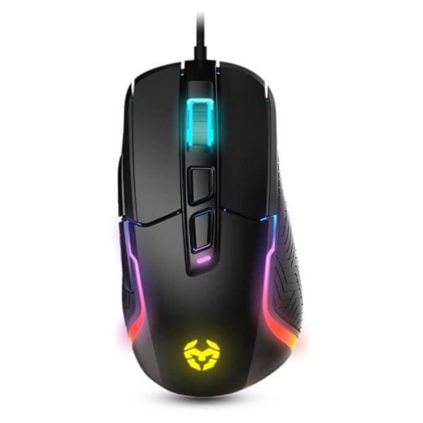 Krom Kick optisk gaming mus Sort