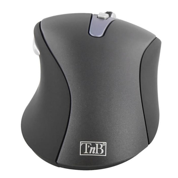 Langaton T'nB OFFICE -hiiri - 6 painiketta - 2400 DPI - Windows/Mac - Musta