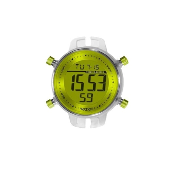 Ur - WATX&COLORS - M DIGITAL RWA10 - Kvarts - Digital - Unisex Grön, Silver