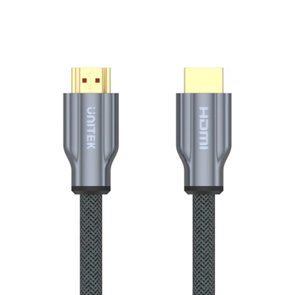 HDMI-kabel - Unitek - Y-C139RGY - 3M - Silver - 4K 60Hz Grå