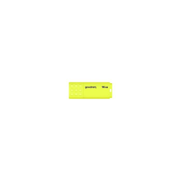 USB Flash - Goodram - UME2 - 16 Gt - USB Type-A 2.0 - Luku nopeus 20 Mt/s Keltainen