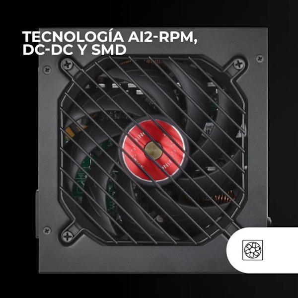 Alimentering ATX 750W - MARS GAMING - MPVU750SI - 80 Plus Silver - 87% Effektivitet - 10 Års Garanti