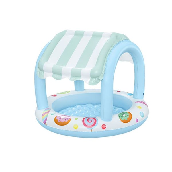 Bestway puhallettava lasten kahluuallas 104 x 84 cm Flerfärgad