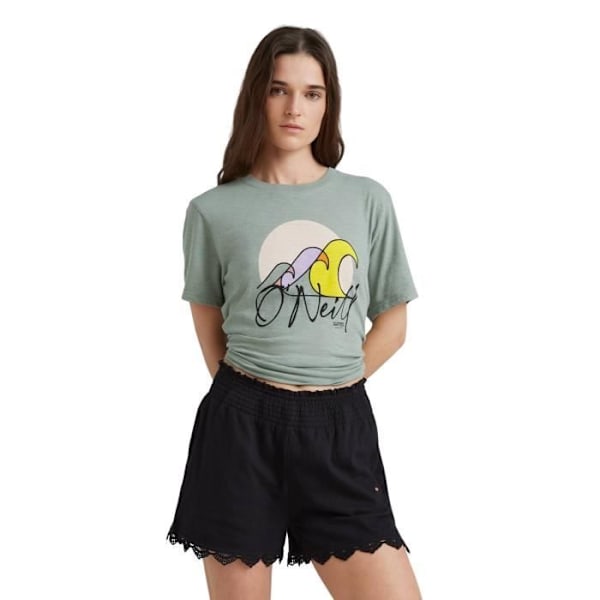 O'Neill Luano Graphic t-shirt för kvinnor - lily pad - XS näckrosblad S